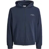Jack & Jones Moletom Com Fecho College Logo