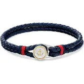 Tommy Hilfiger Pulseira 'Nautical' azul / vermelho