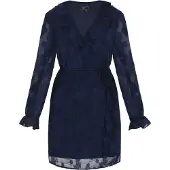 Faina Vestido de cocktail navy