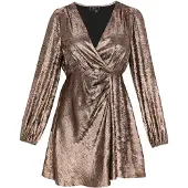 Faina Vestido de cocktail bronze