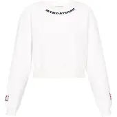 Mymo Sweatshirt marinho / vermelho / offwhite
