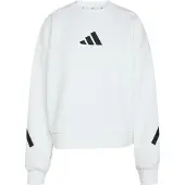 Adidas Sweatshirt de desporto 'Z.N.E.' preto / branco