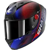 Shark Aeron Speed-Tech Capacete Integral Mate/Preto/Azul L multicolor