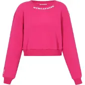 Mymo Sweatshirt rosa / branco