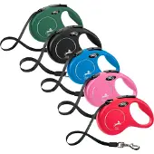 Flexi Trela De Fita New Classic Preta 11731 8 M
