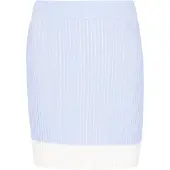 Mymo Saia 'Young Fashion' azul claro / branco
