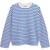 Armedangels Sweatshirt 'FRANKAA' ecru / azul