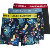 Jack & Jones Boxers Flower Bird 3 Unidades