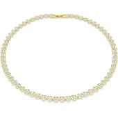 Swarovski Colar 'UNA' ouro