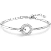 Swarovski Pulseira prata / transparente