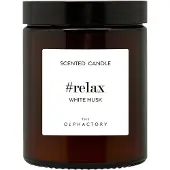 The Olphactory Relax Muschio Bianco, Candela Profumata, 135 g