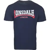 Lonsdale Camisa navy / vermelho / branco