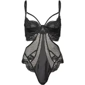 Hunkemoller Body 'Belladonna' preto