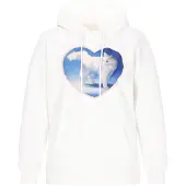 MyMo Pop Sweatshirt 'Pop' bege claro / azure / azul pastel / branco