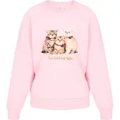 MyMo Pop Sweatshirt bege / brocado / mostarda / cor-de-rosa