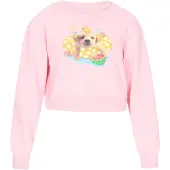 MyMo Pop Sweatshirt bege / amarelo / jade / cor-de-rosa