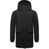 STONE HARBOUR Sobretudo de inverno 'Emriis XX' preto