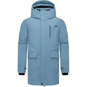 STONE HARBOUR Sobretudo de inverno 'Emriis XX' azul claro