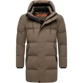 STONE HARBOUR Sobretudo de inverno 'Darianoo XX' castanho