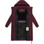 MARIKOO Sobretudo de inverno 'Chumanii XVI' vermelho