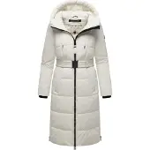 NAVAHOO Sobretudo de inverno 'Herbstnebel 14' branco