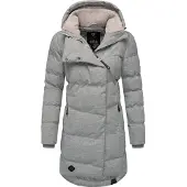 Ragwear Sobretudo de inverno 'Pavla' cinzento-prateado