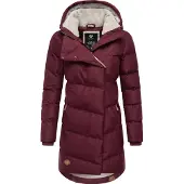 Ragwear Sobretudo de inverno 'Pavla' vermelho vinho