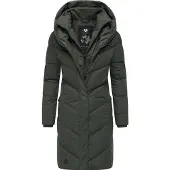 Ragwear Sobretudo de inverno 'Natalka' verde escuro