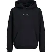 Jack & Jones Junior Sweatshirt 'JORNorrebro' preto / branco