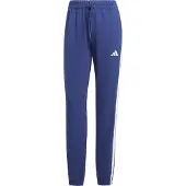 Adidas Calças de desporto 'Essentials' azul escuro / branco