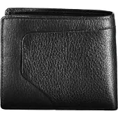 Piquadro , Carteira de couro preta Akron PU3891AOR-N para homens