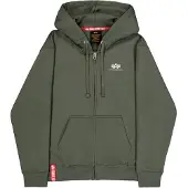 Alpha industries Básico Casaco c/capuz e fecho Verde-azeitona 3XL