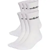 Adidas Meias Crew Linear Cushioned