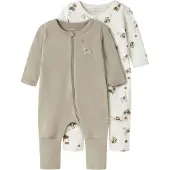Name it Pijama De Manga Comprida Animal 2 Unidades