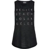 Venice beach Top creme / preto