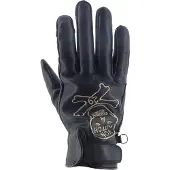 Helstons Luvas De Couro Perfurado Bones