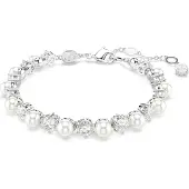 Swarovski Pulseira 'Matrix' prata