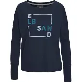 Elbsand Camisa marinho / safira / azul claro