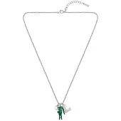 Lacoste Collana In Acciaio Umpire 2040453 — Collana