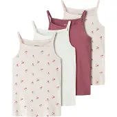 Name it Camisola interior jade / magenta / rosa pastel / branco