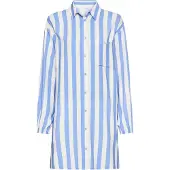 s.Oliver Camisola de pijama azul real / branco