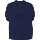 Dreimaster Klassik Blusa navy