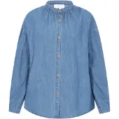 Usha Blusa azul ganga