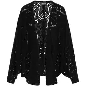 Dreimaster Casaco de malha 'Vintage' preto