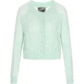 Dreimaster Casaco de malha 'Vintage' menta