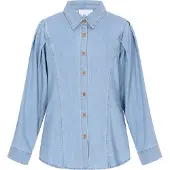 Usha Blusa azul claro
