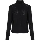 Dreimaster Casaco de malha 'Vintage' preto