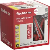 Fischer Parafuso E Bucha Hybridpower 10x90 T