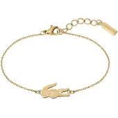 Lacoste Bracciale Placcato Oro Coccodrillo 2040048 — Bracciale