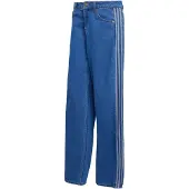 Adidas Originals Calças de ganga 'Firebird' azul ganga / cinzento claro